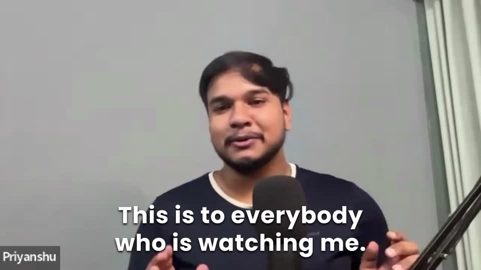 Priyanshu testimonial preview